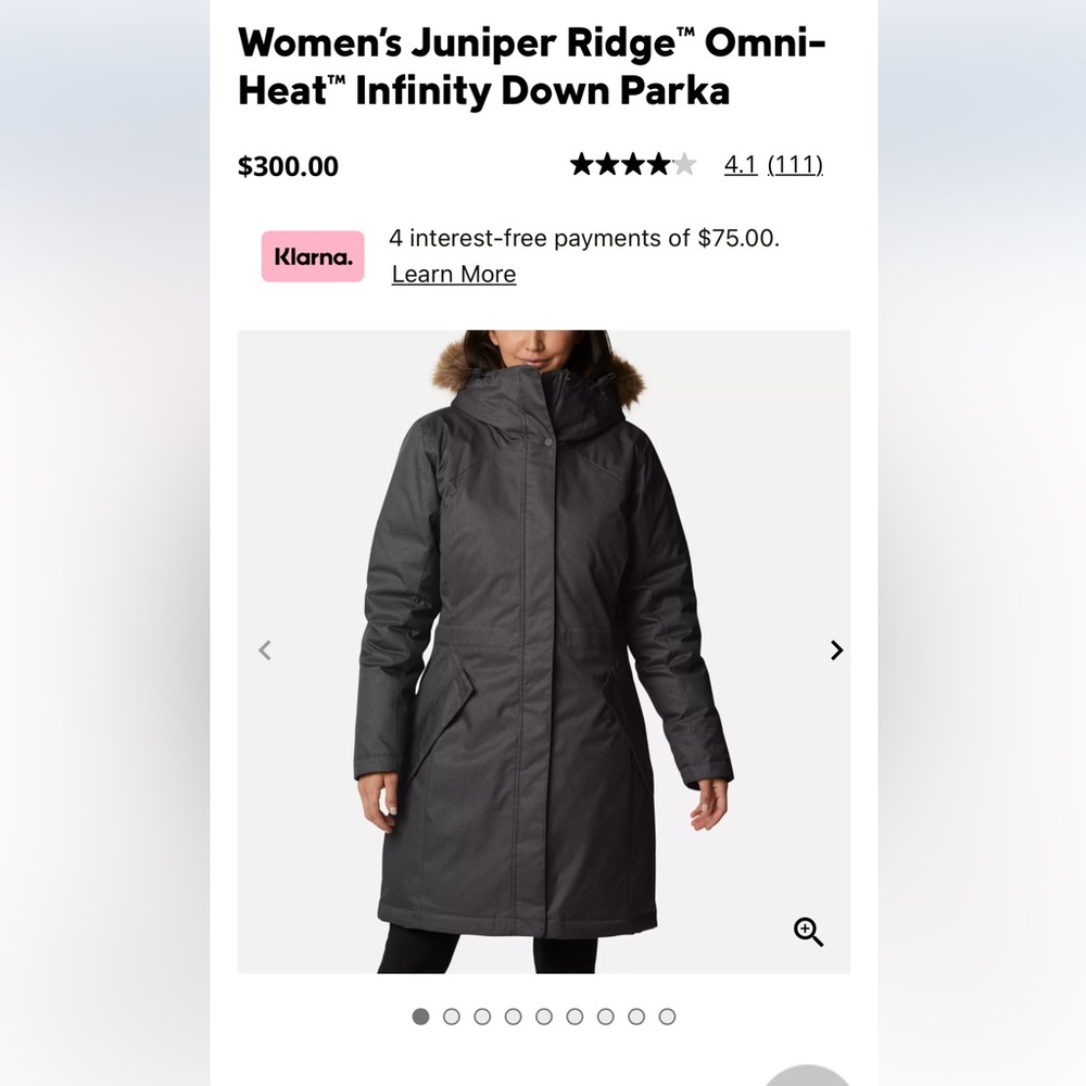 Women's Juniper Ridge™™ Omni-Heat™ Infinity Down Parka